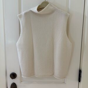 Lisa Yang white/cream Tova sweater
